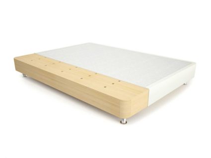 Кровать Mr.Mattress Fine Box экокожа White 237