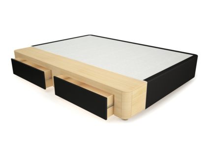 Кровать Mr.Mattress Site Box экокожа Black 270