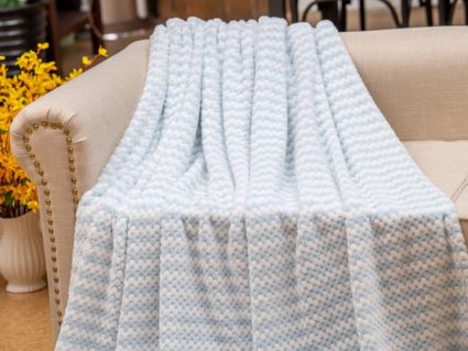 Плед Софи де Марко Гринда (голубой) 160х220