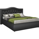 Кровать Sleeptek Premier 6 Экокожа Black 200х200