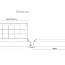 Кровать Димакс Испаньола Шоколад с подъемным механизмом 180х190