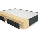 Кровать Mr.Mattress Site Box велюр Grey 90х190