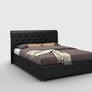 Кровать Sleeptek Premier 1 Экоожа Black 140х200