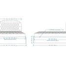 Кровать Lonax Венеция велюр Dolly-1 (с подъемным механизмом) 180х190